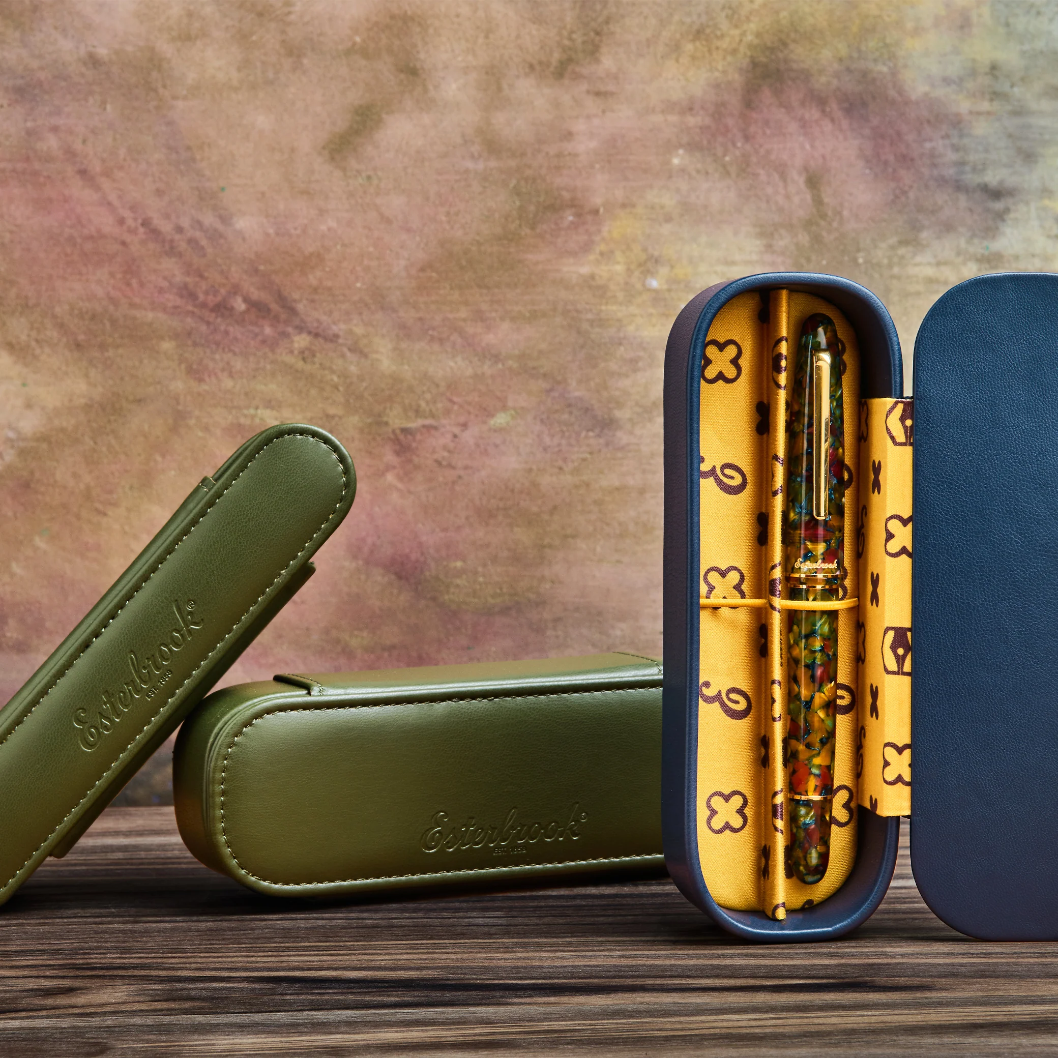 Esterbrook Pen NOOKS - Dandelion Blue and Moss Green - Image 5