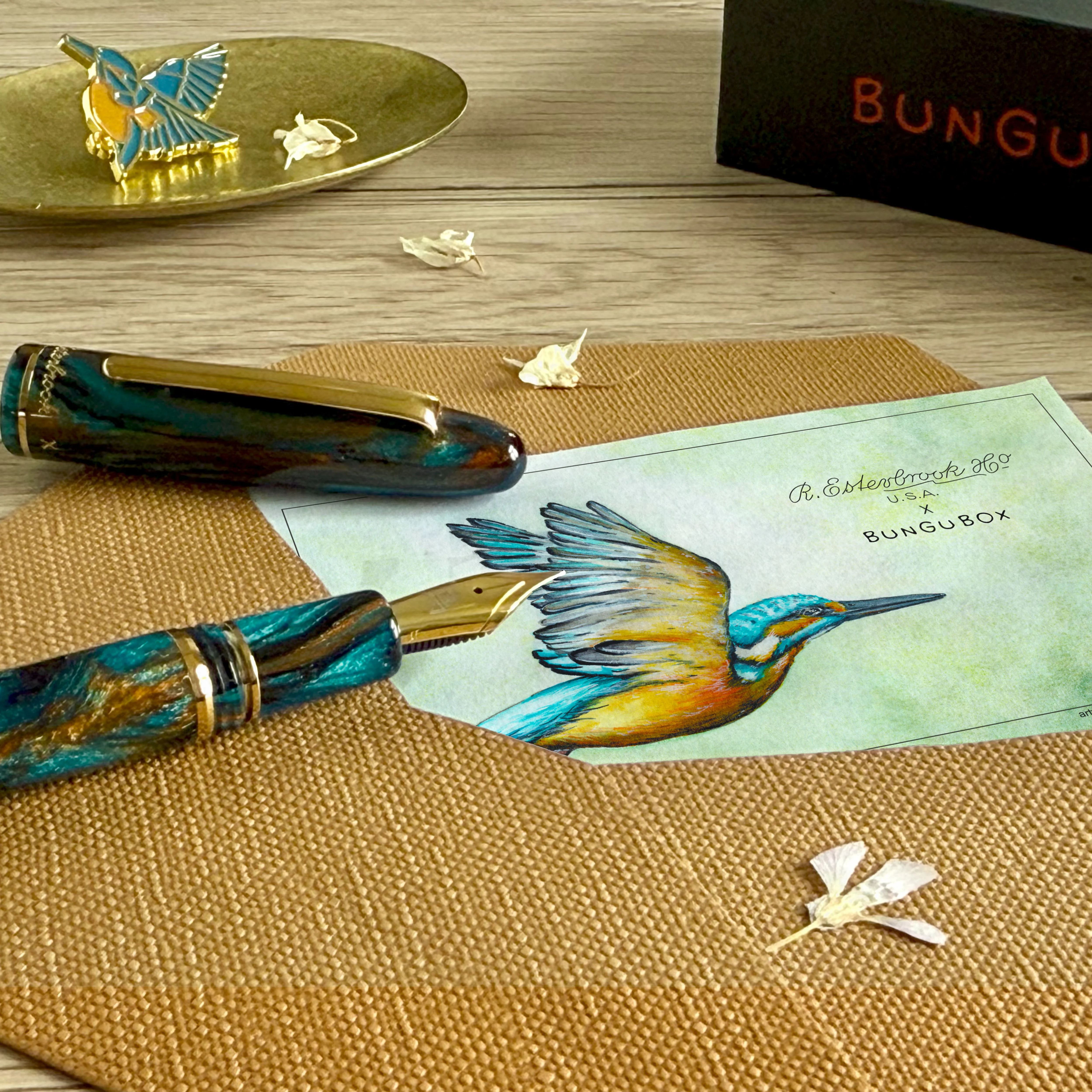 Esterbrook x BUNGUBOX Kingfisher Edition Blotter Paper - Image 3