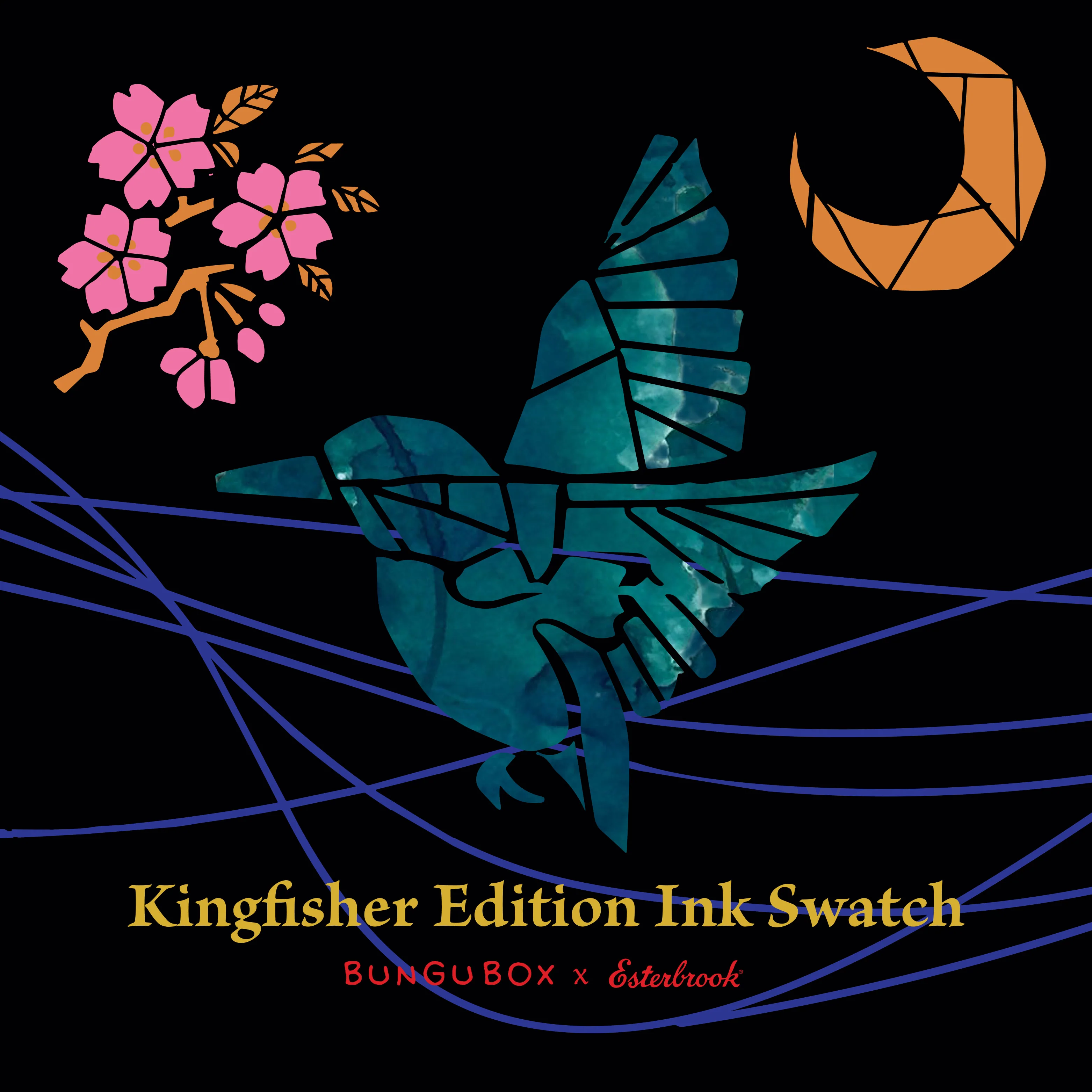 Esterbrook x BUNGUBOX Kingfisher Edition Ink Bottle-Teal - Image 3