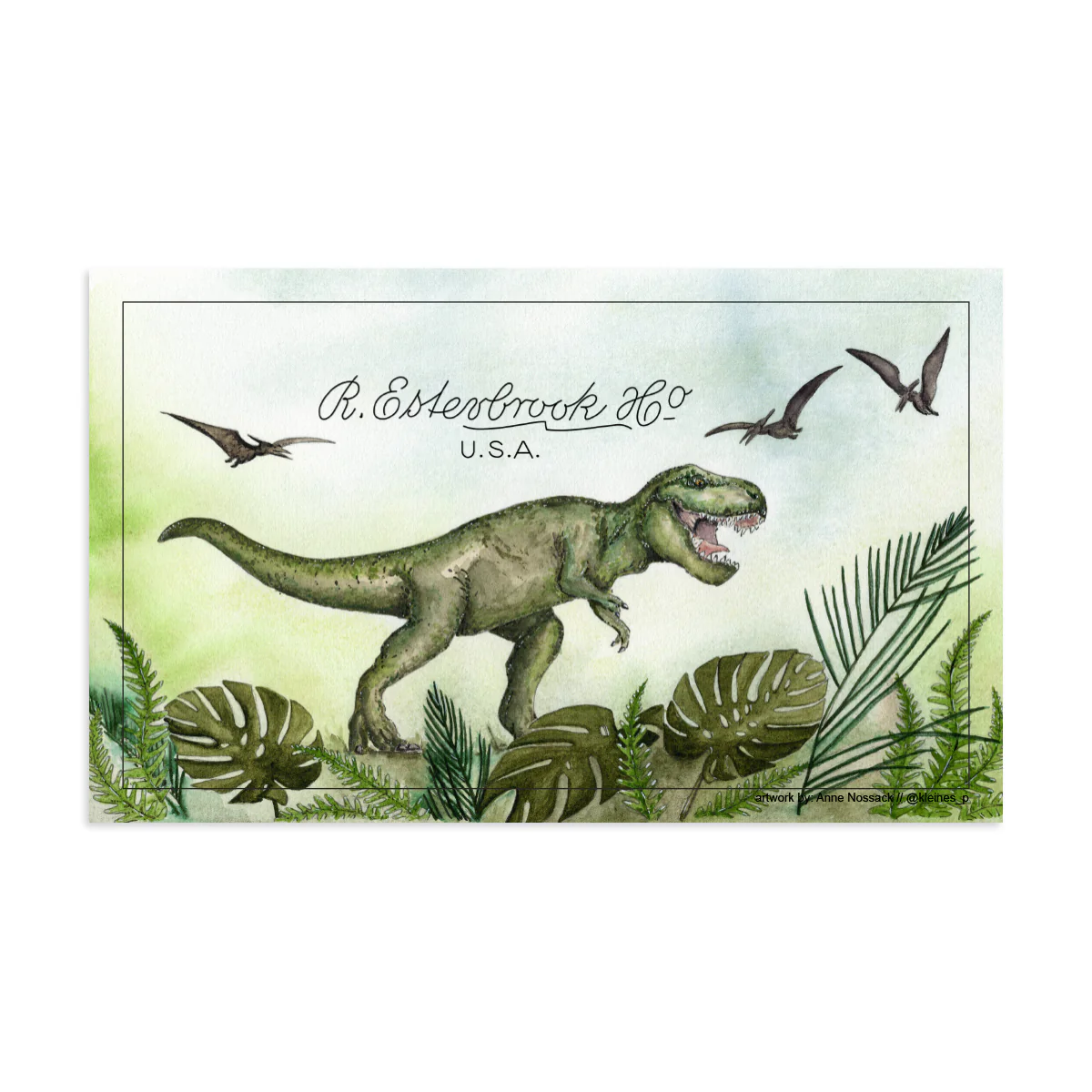 Jurassic-Themed Blotter Paper - Image 3