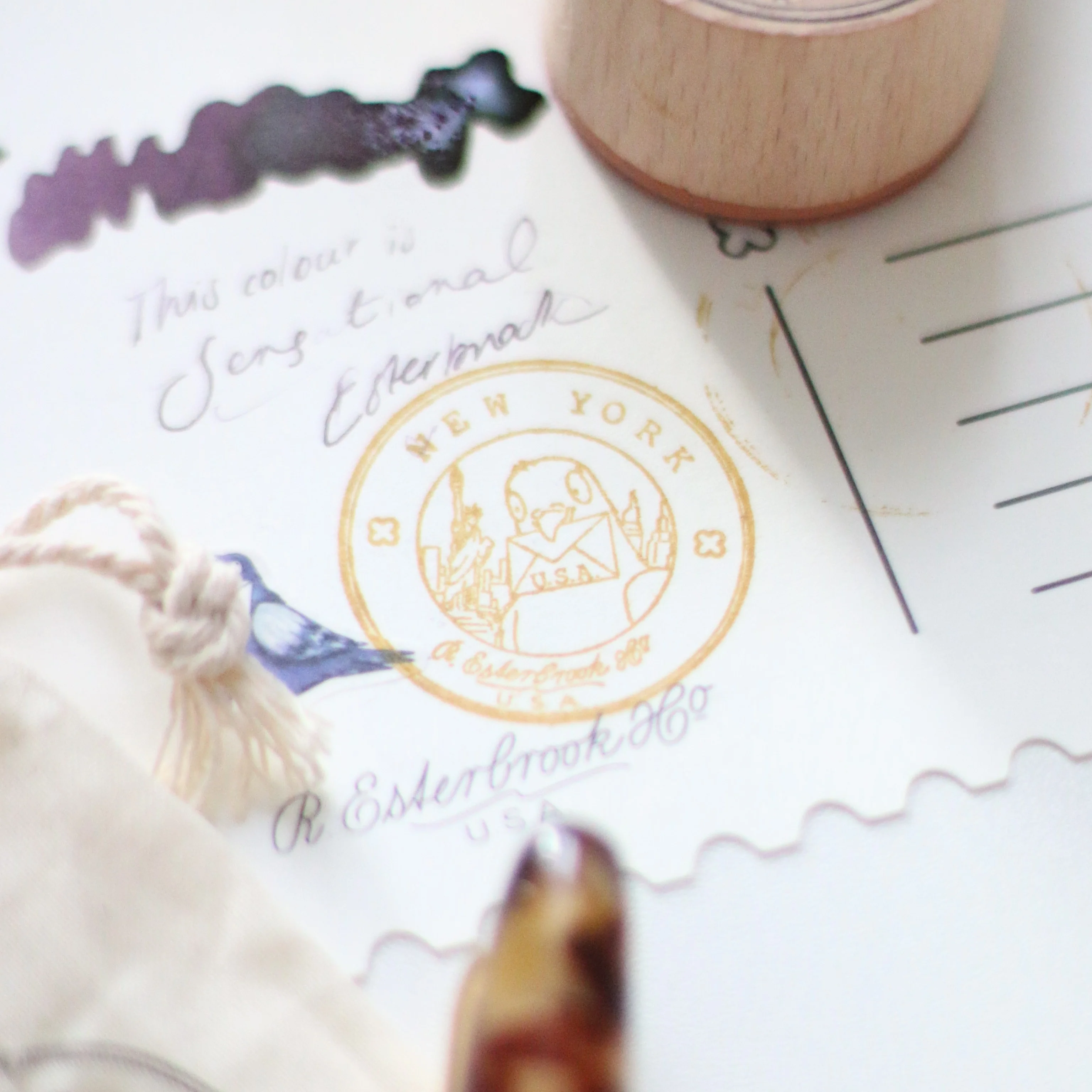 Pigeon Poop Collection - Stamp