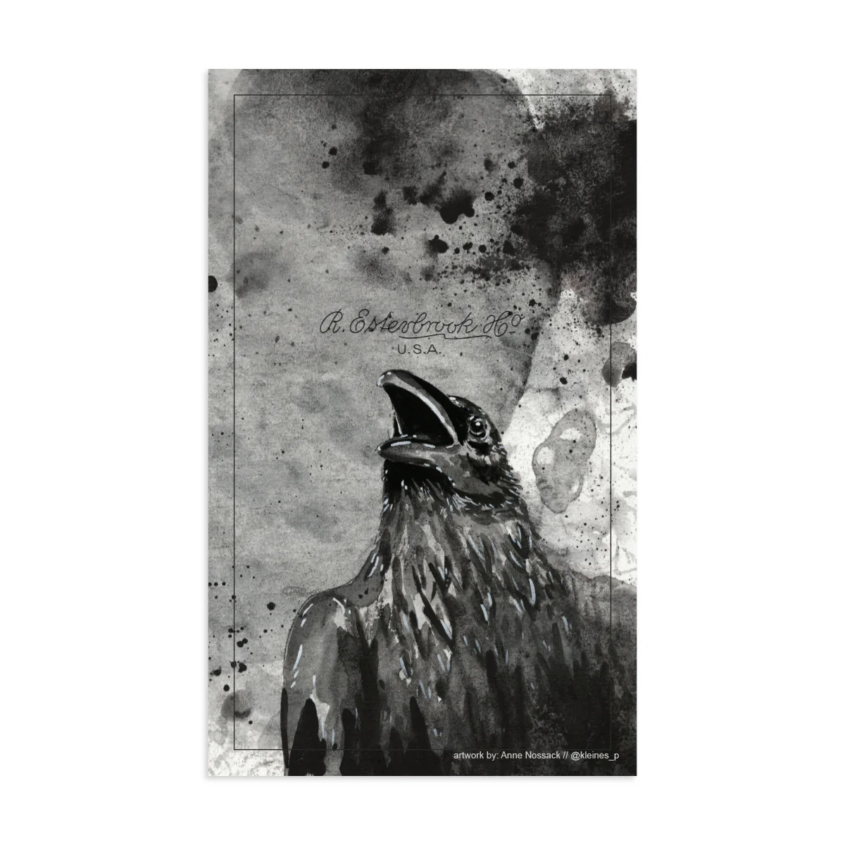Raven-Themed Blotter Paper - Image 3