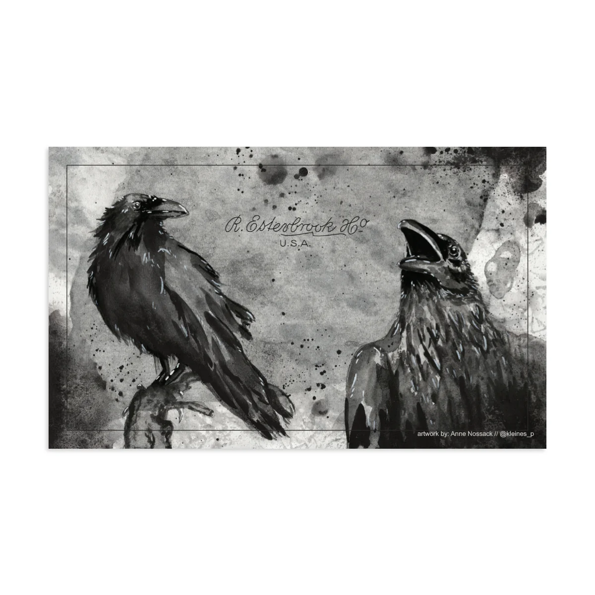 Raven-Themed Blotter Paper - Image 4